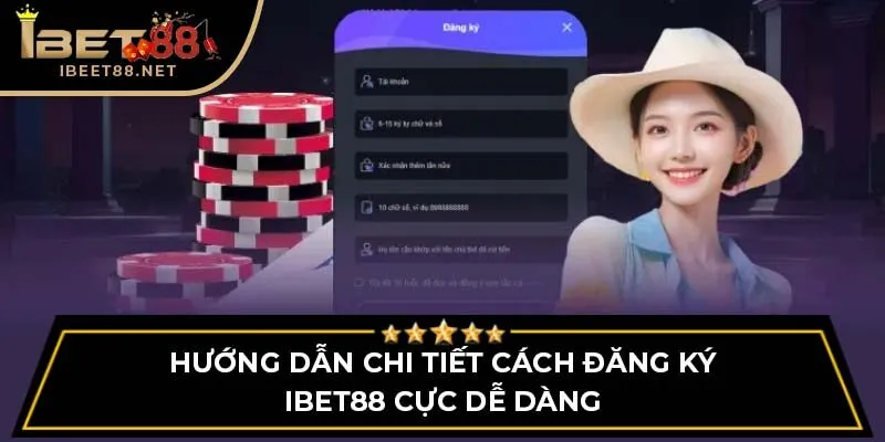 Hướng Dẫn Chi Tiết Cách Đăng Ký IBET88 Cực Dễ Dàng