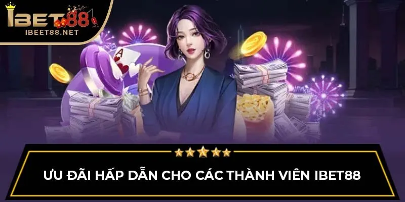 Ưu đãi hấp dẫn cho các thành viên iBet88