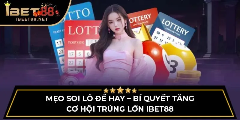 Mẹo Soi Lô Đề Hay – Bí Quyết Tăng Cơ Hội Trúng Lớn IBET88